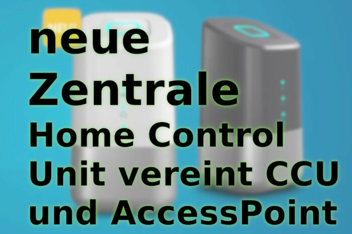 Homematic IP: Home Control Unit für Q4 angekündigt